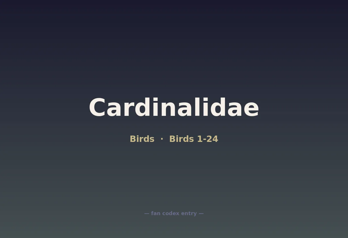 Cardinalidae