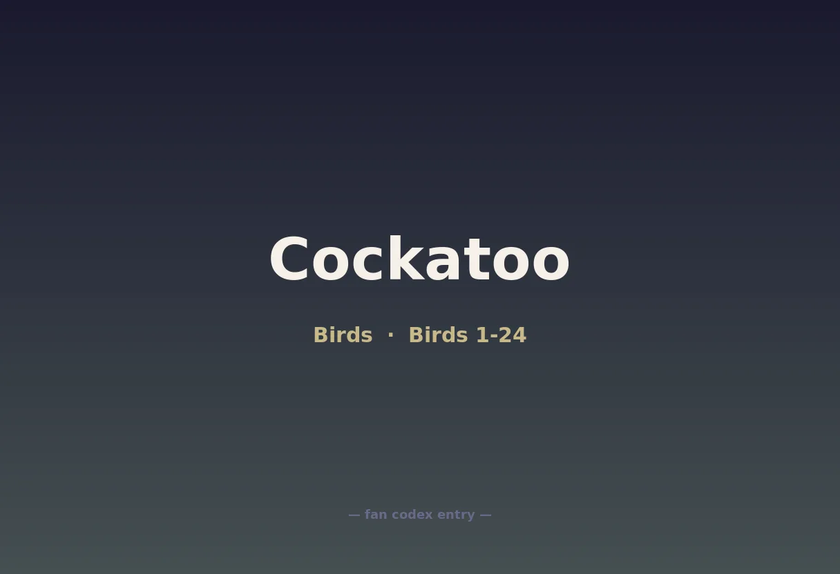 Cockatoo