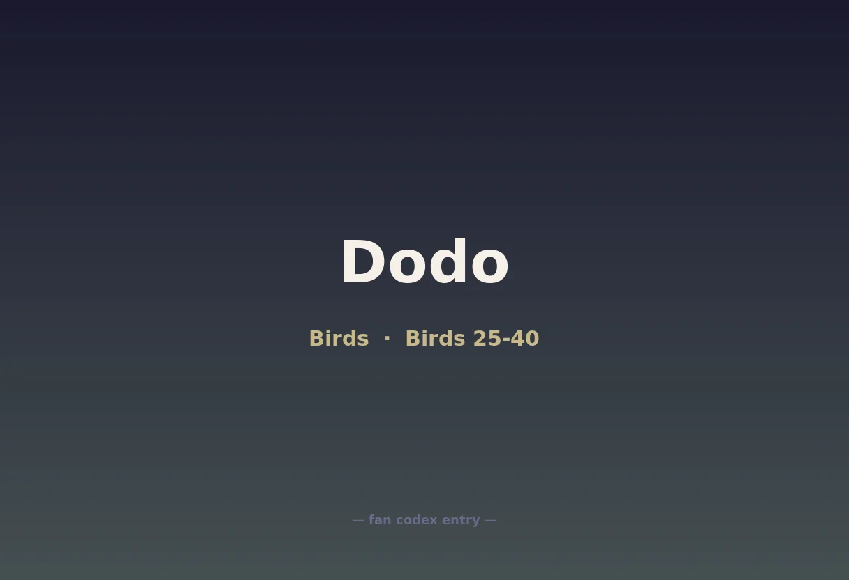 Dodo