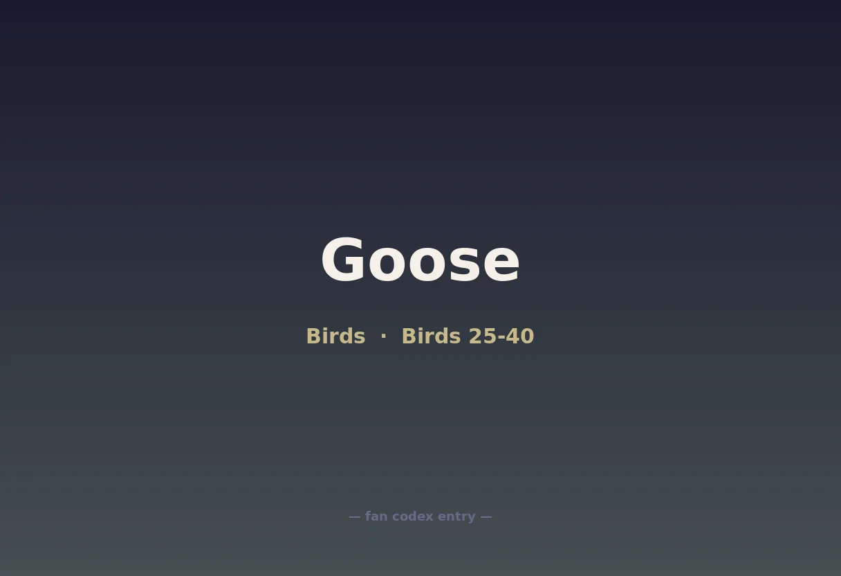 Goose